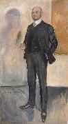 Heinrich Eduard Linde-Walther Portrat Walther Rathenau oil painting
